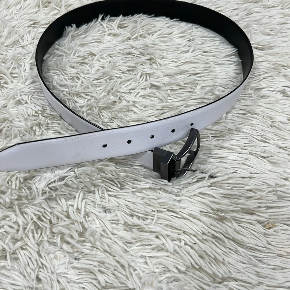 Nike Baseball Belt white and black